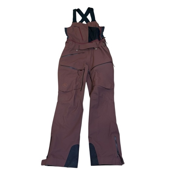 Women's Brown Ski Pants - Picture 6 of 16